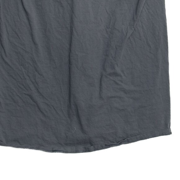 Fruit Of The Loom Mens V-Neck T-Shirt Medium 100% Cotton Charcoal Gray - Picture 9 of 10